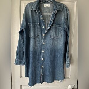 Denim Long Sleeve Dress